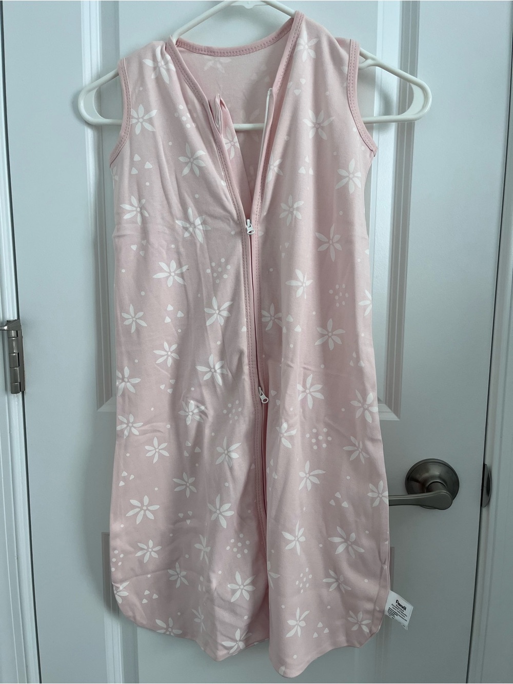 FIEMOL Baby Sleep Sack Wearable Blanket Set 2 Pack Pink Floral Acorn